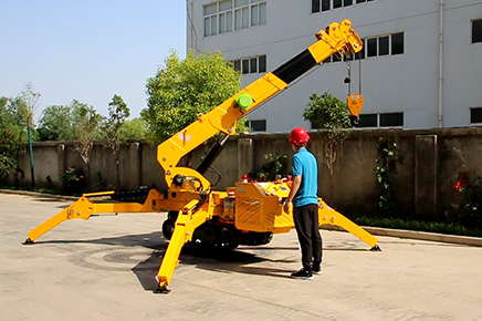 KB3.0 mini crawler crane operation video