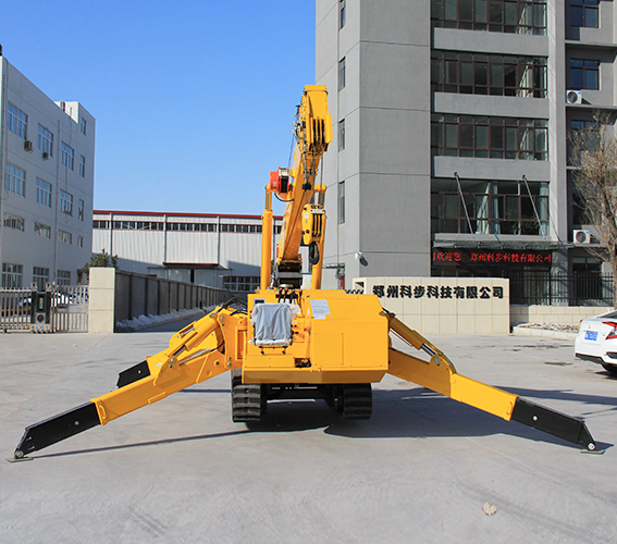 Small crane to remain idle for a long time to do a good job of maintenance