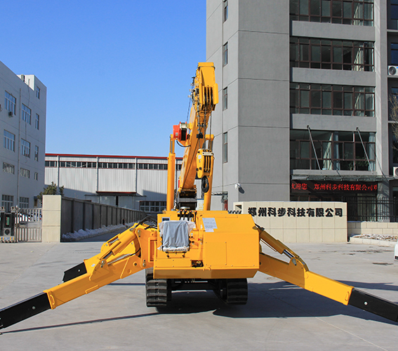 What are the preparations for the small crane operation?